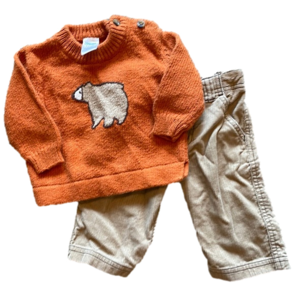 Gymboree Infant 3-6 Month Sweater and Pant Set